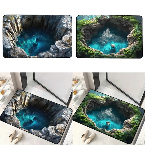 Optical illusion rug - 3d,