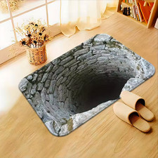 3D Optical Illusion Non-Slip