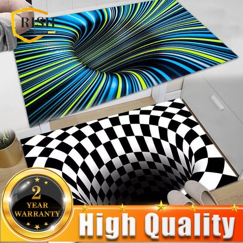 Swirl rug illusion - swirl,