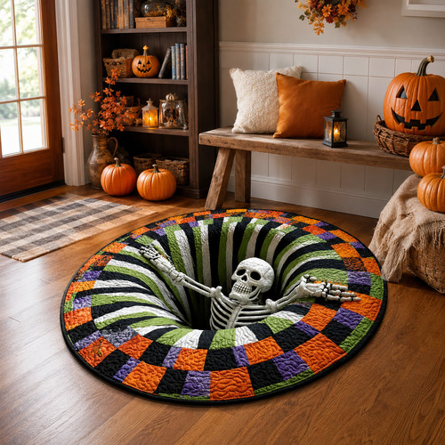 Halloween rug ghost - halloween,