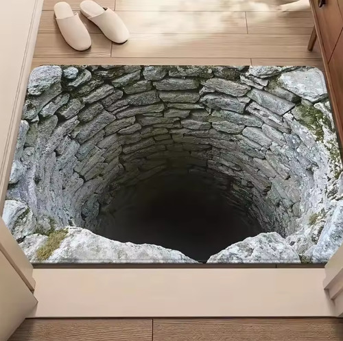 Optical illusion endless - 3d,