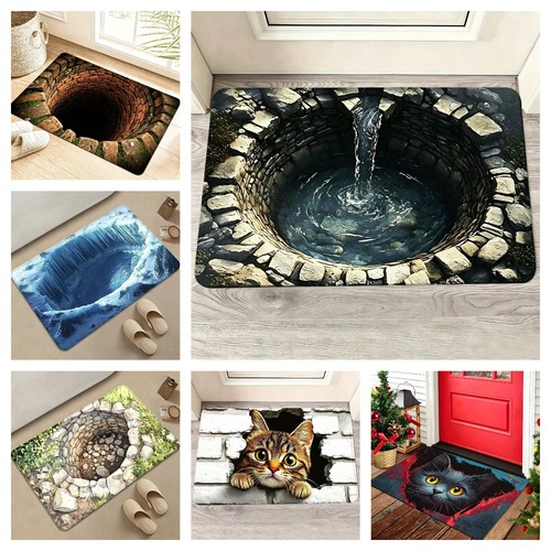 Optical illusion well cat - illusion,