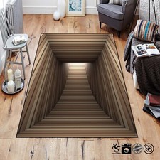 3D Illusion Rug, Optical