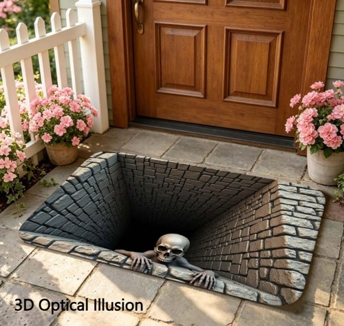 Halloween door mat - halloween,