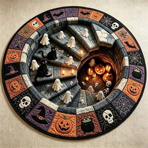 Halloween rug novelty - 3d,