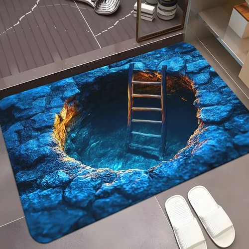 Flat optical illusion - 3d,