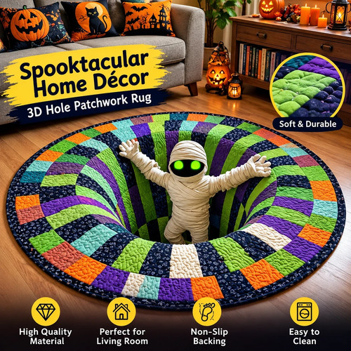 Halloween rug novelty - 3d, rug,