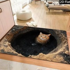 3D Optical Illusion Non-Slip