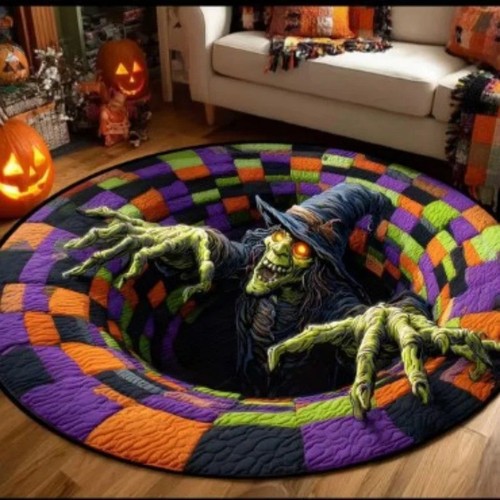 Halloween rug novelty - 3d, rug,