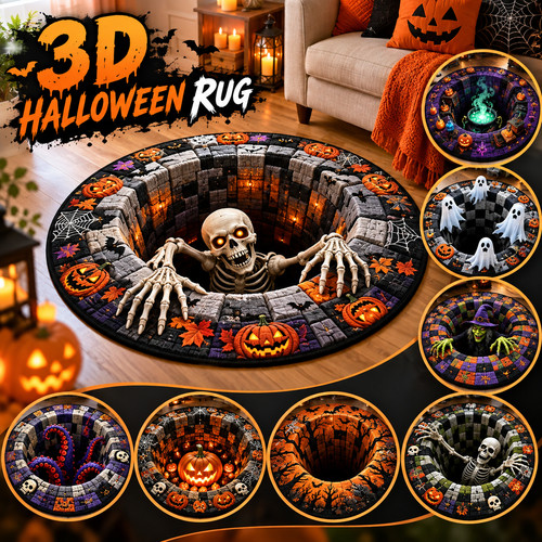 Halloween rug novelty - halloween, rug,