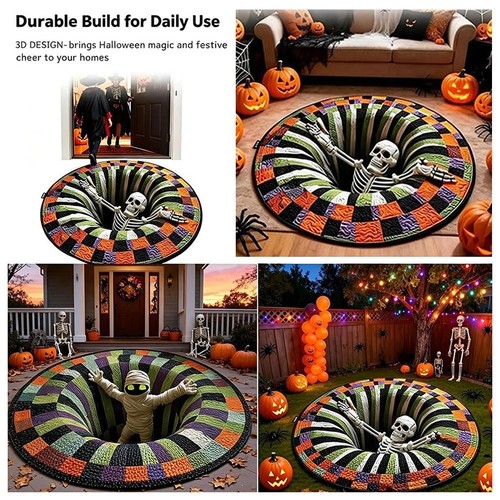 Halloween rug novelty - 3d, rug,