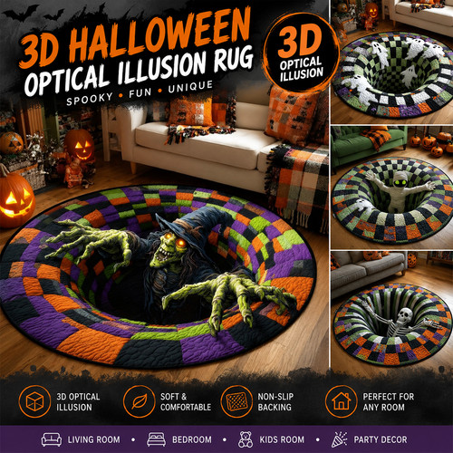 Halloween rug novelty - rug, ghost