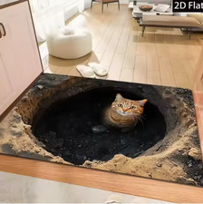 3D Optical Illusion Non-Slip