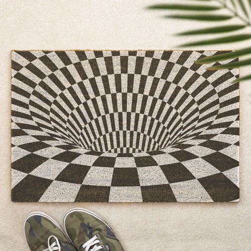 Wormhole optical illusion - optical,
