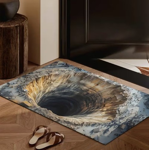 Optical illusion non slip - 3d,