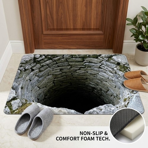 Hole effect rug - effect,