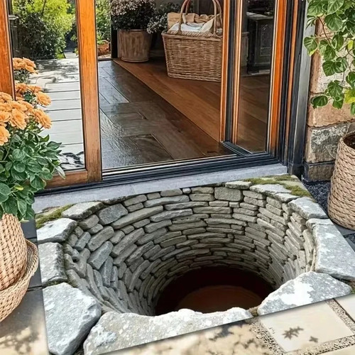 Optical illusion endless - 3d,