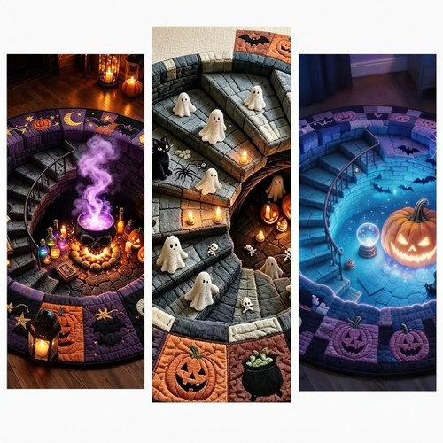 Halloween rug novelty - 3d,