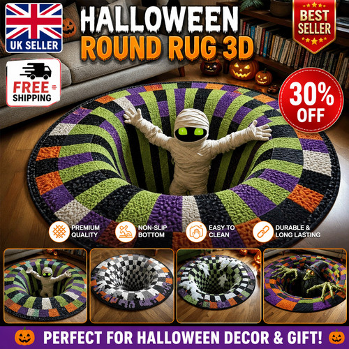 Halloween rug novelty - 3d, rug,
