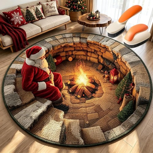 Christmas rugs optical - 3d,