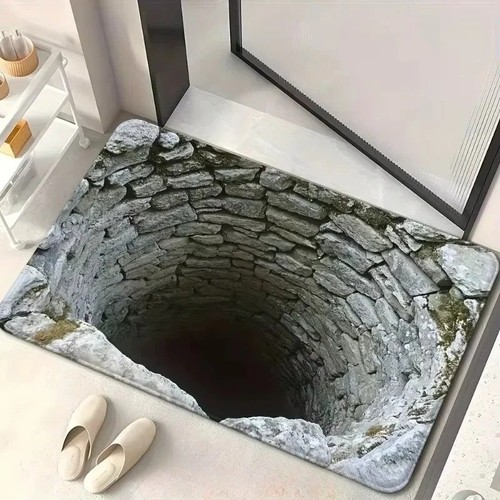 Optical illusion non slip - 3d, non-slip