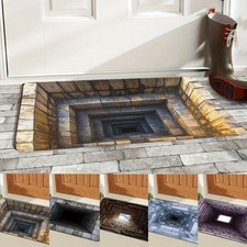 3D Vortex Illusion Door Mat