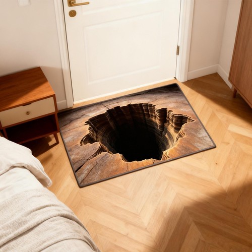 Washable optical illusion - 3d,